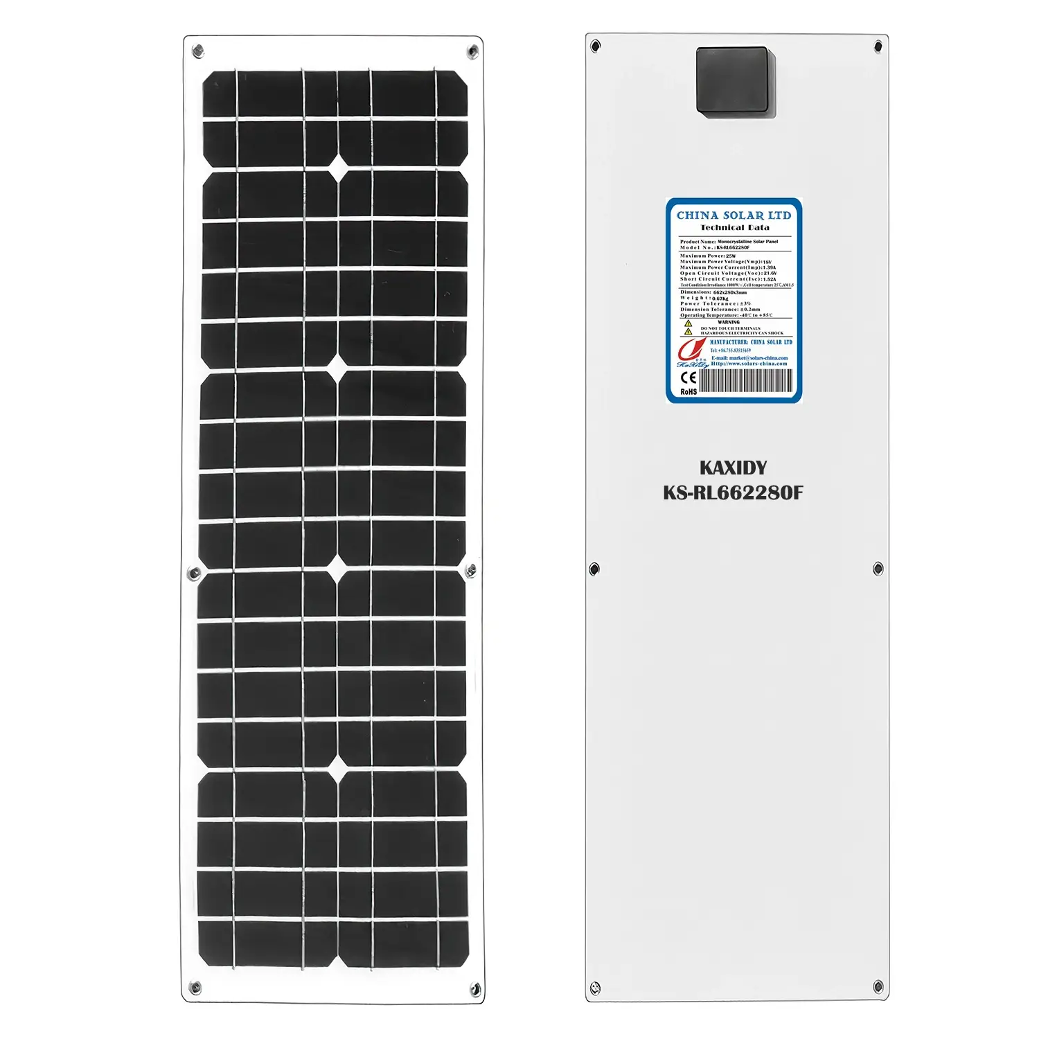 25W panouri solare flexibile