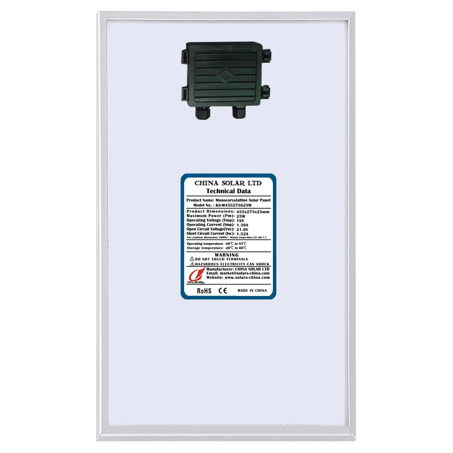 Panou Solar Monocristalin 20W