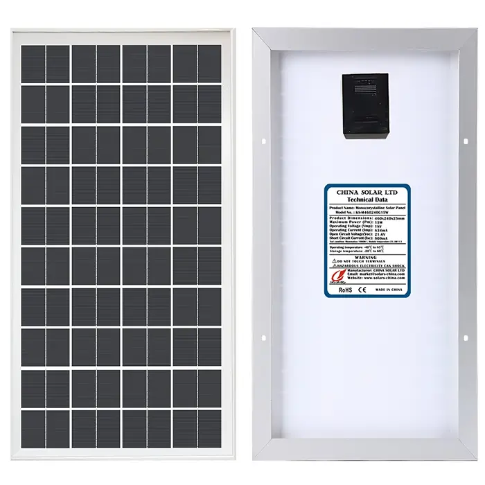 moduli solari 15W