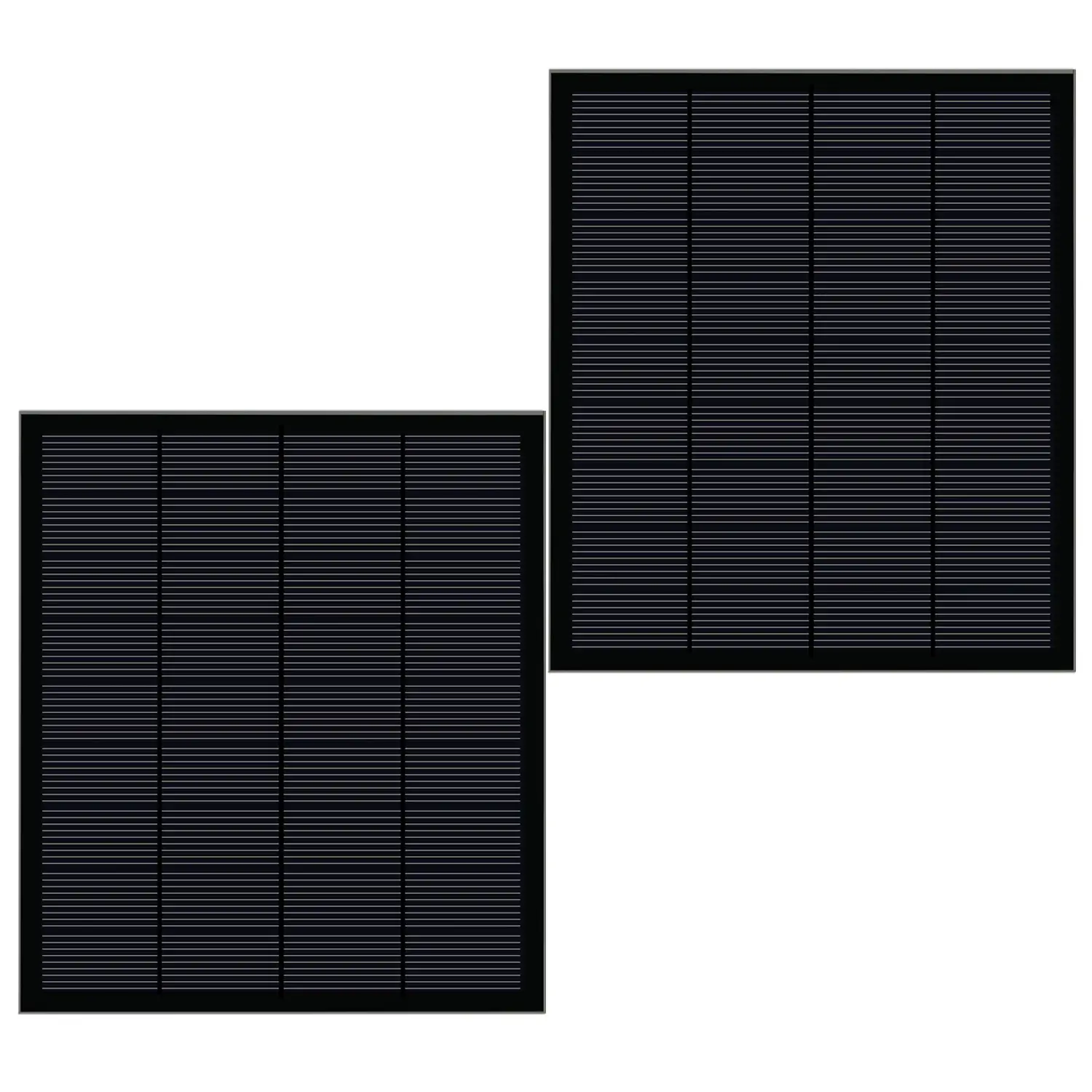 9V Panouri Solare Negru
