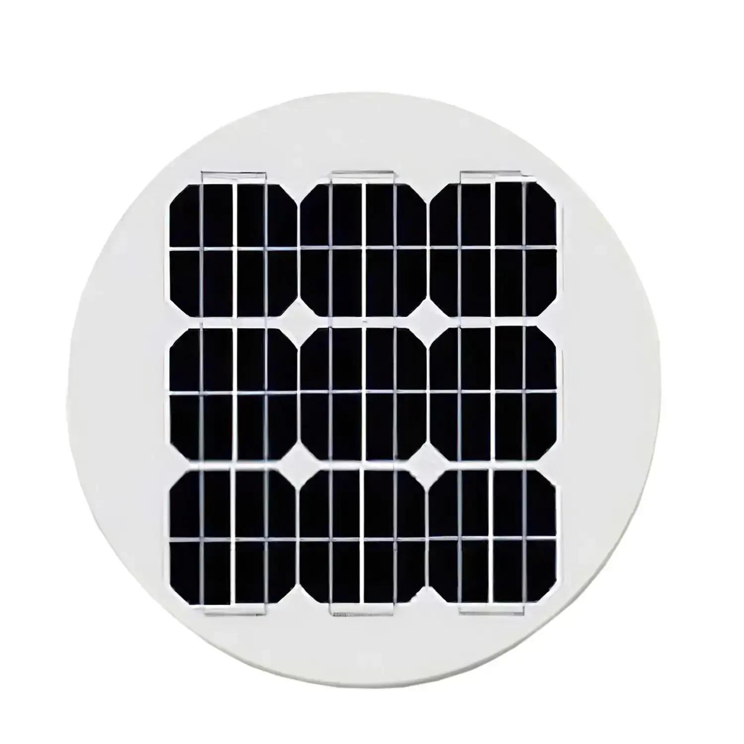 12V Panouri Solare Rotunde pentru iluminat